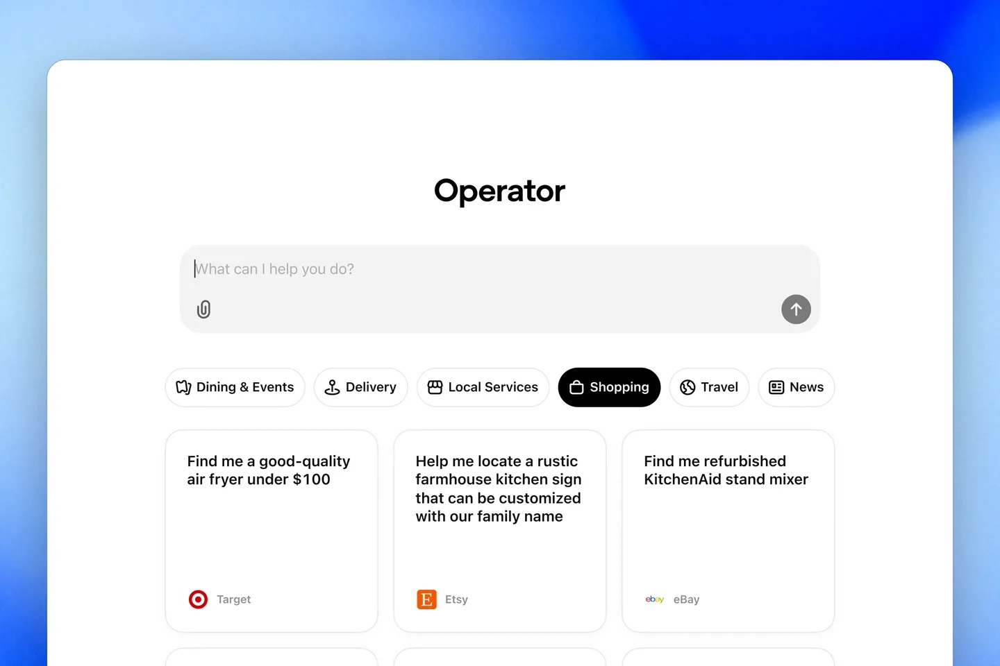 OpenAI представила Operator для ChatGPT. Это ИИ-агент, который может делать за вас всё в интернете