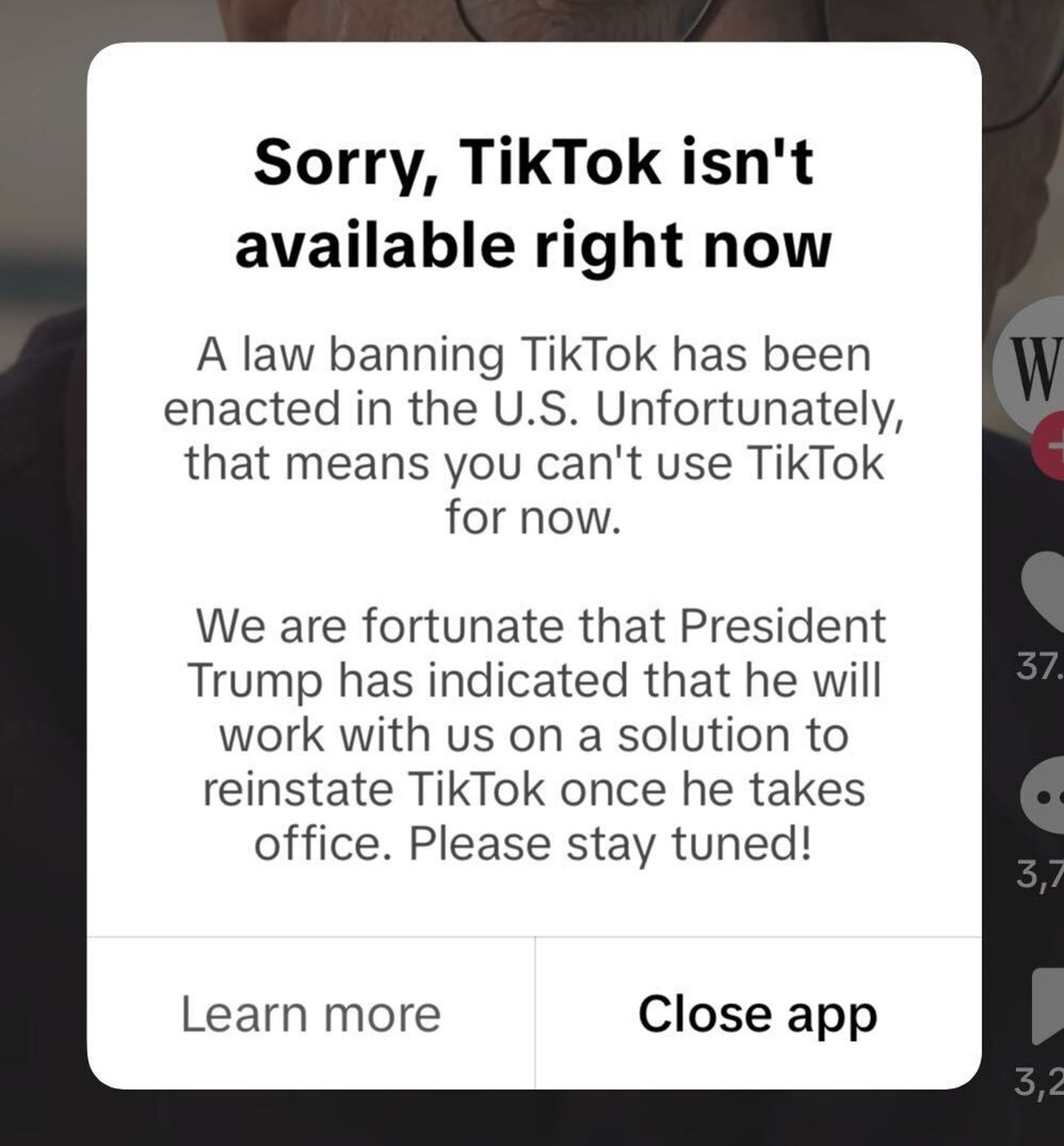 В США полностью заблокировали TikTok