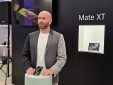 МТС презентовала смартфоны HUAWEI Mate XT и Huawei Mate 70 Pro в центре Москвы вместе с блогером Стас просто класс